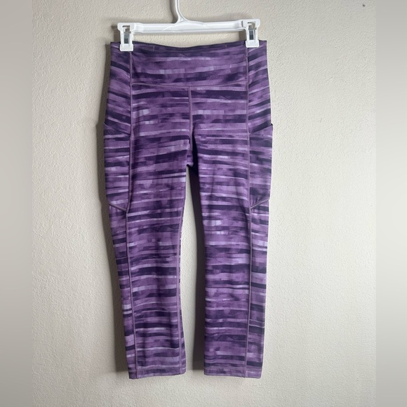 Lululemon Speed Up Crop 21" Shadowed Smoked Mullberry - Picture 2 of 4